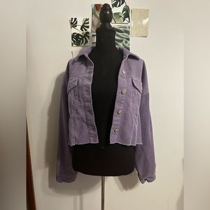 Purple Corduroy Jacket